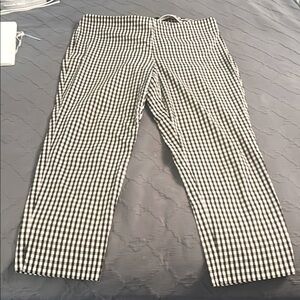 Brooks Brother Black and White Checkered Pants